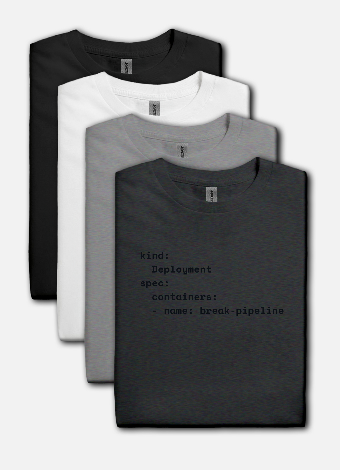 Bad YAML – Break Pipeline DevOps T-Shirt for Coders