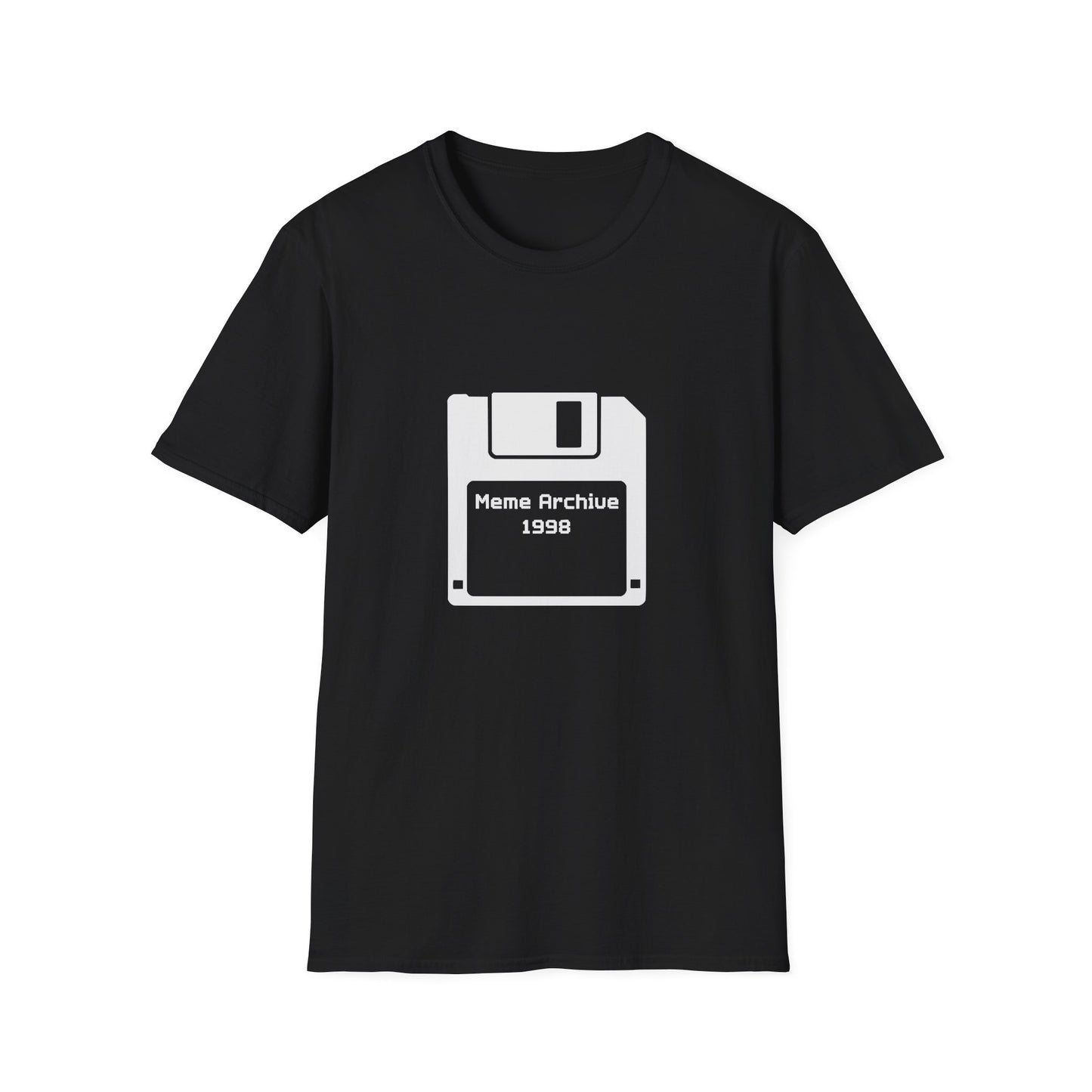 Meme Archive 1998 Retro Floppy Disk T-Shirt – Vintage Internet Humor for Tech Nostalgia Fans