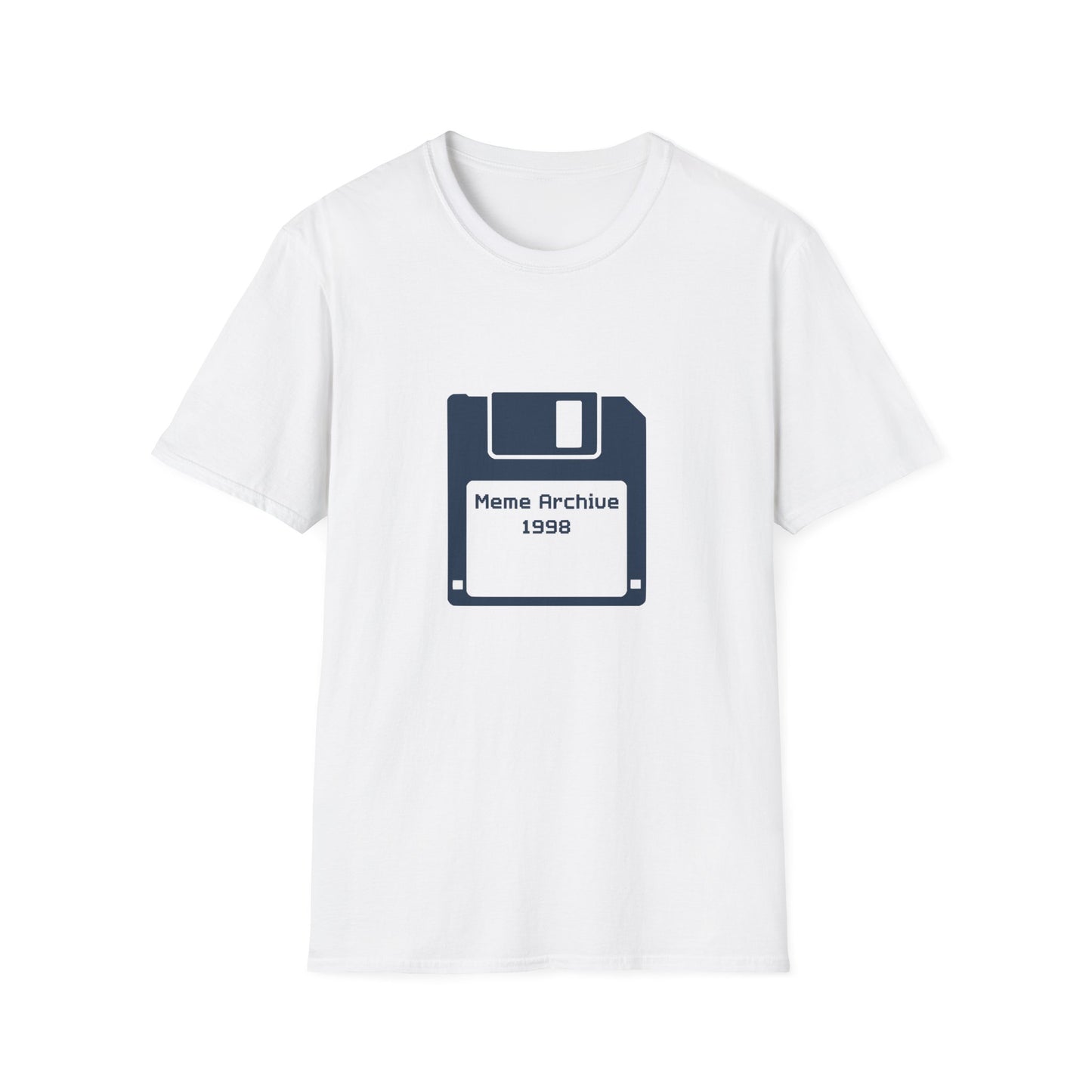 Meme Archive 1998 Retro Floppy Disk T-Shirt – Vintage Internet Humor for Tech Nostalgia Fans