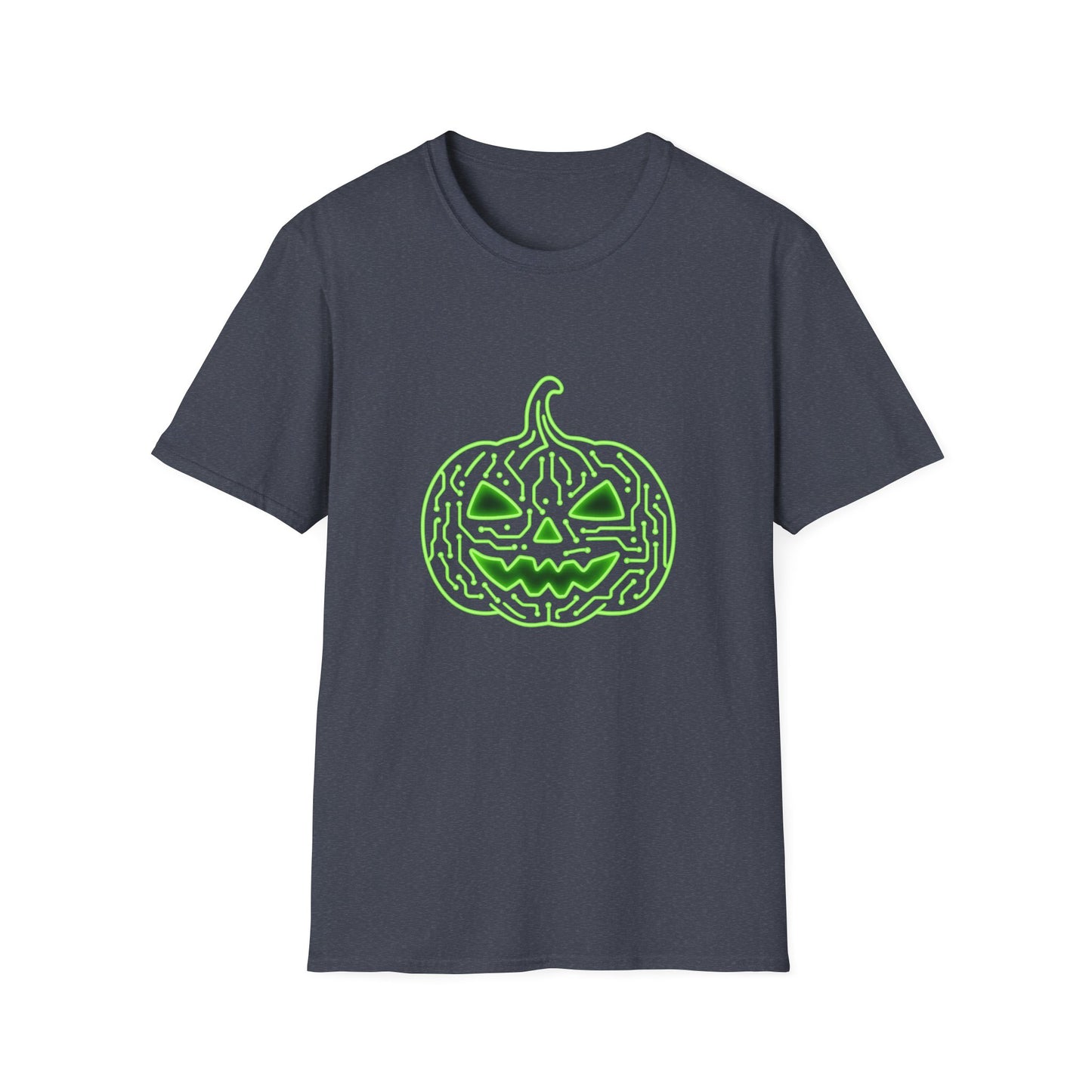 Circuit Board Pumpkin Shirt – Halloween Techwear for Coders & Makers