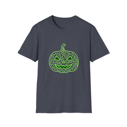 Circuit Board Pumpkin Shirt – Halloween Techwear for Coders & Makers