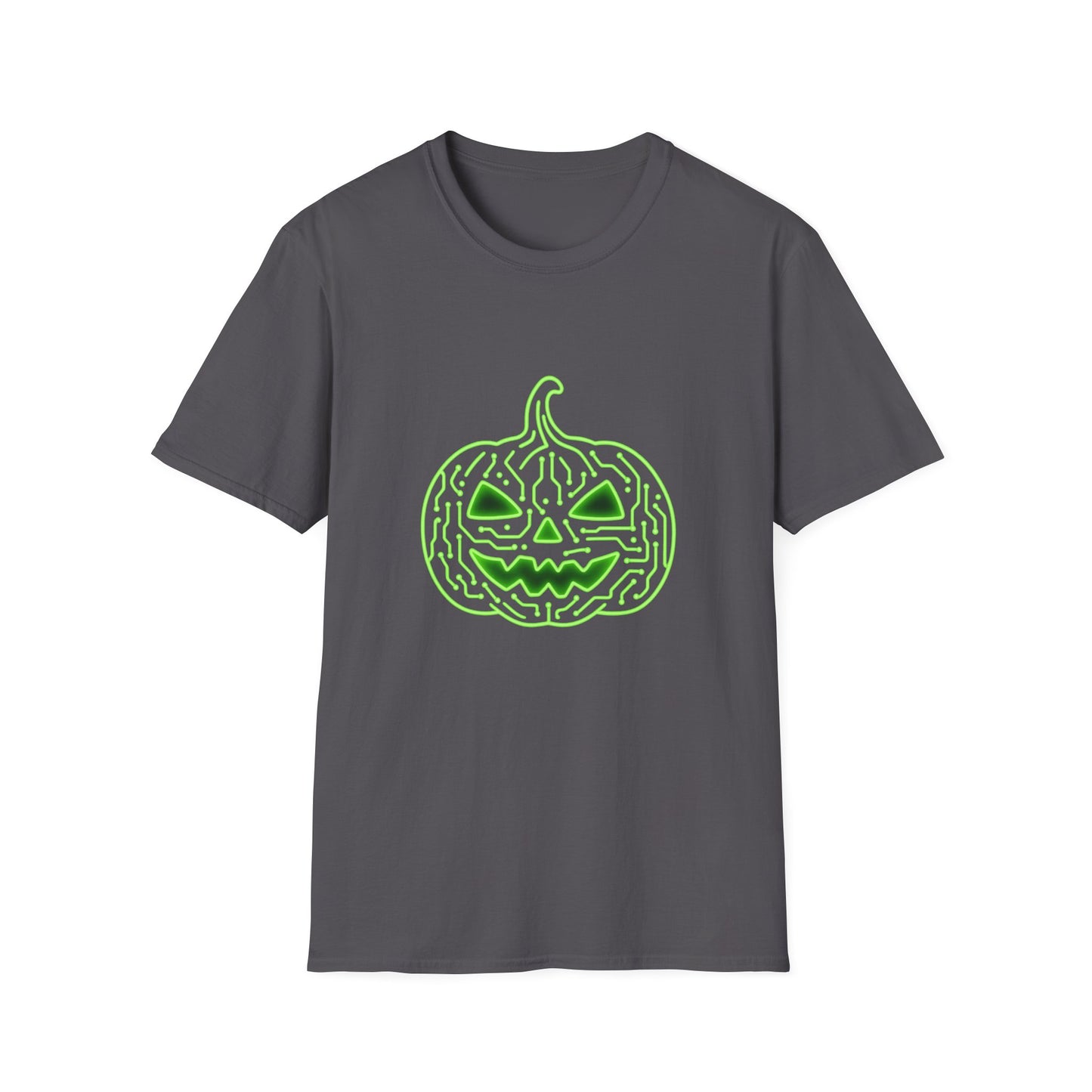 Circuit Board Pumpkin Shirt – Halloween Techwear for Coders & Makers